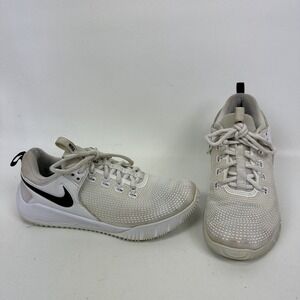 Nike Womens Air Zoom Hyperace 2 AA0286-100 White Volleyball Shoes Size 9.5